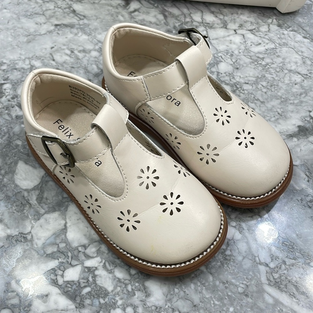 Felix and Flora toddler girl shoes